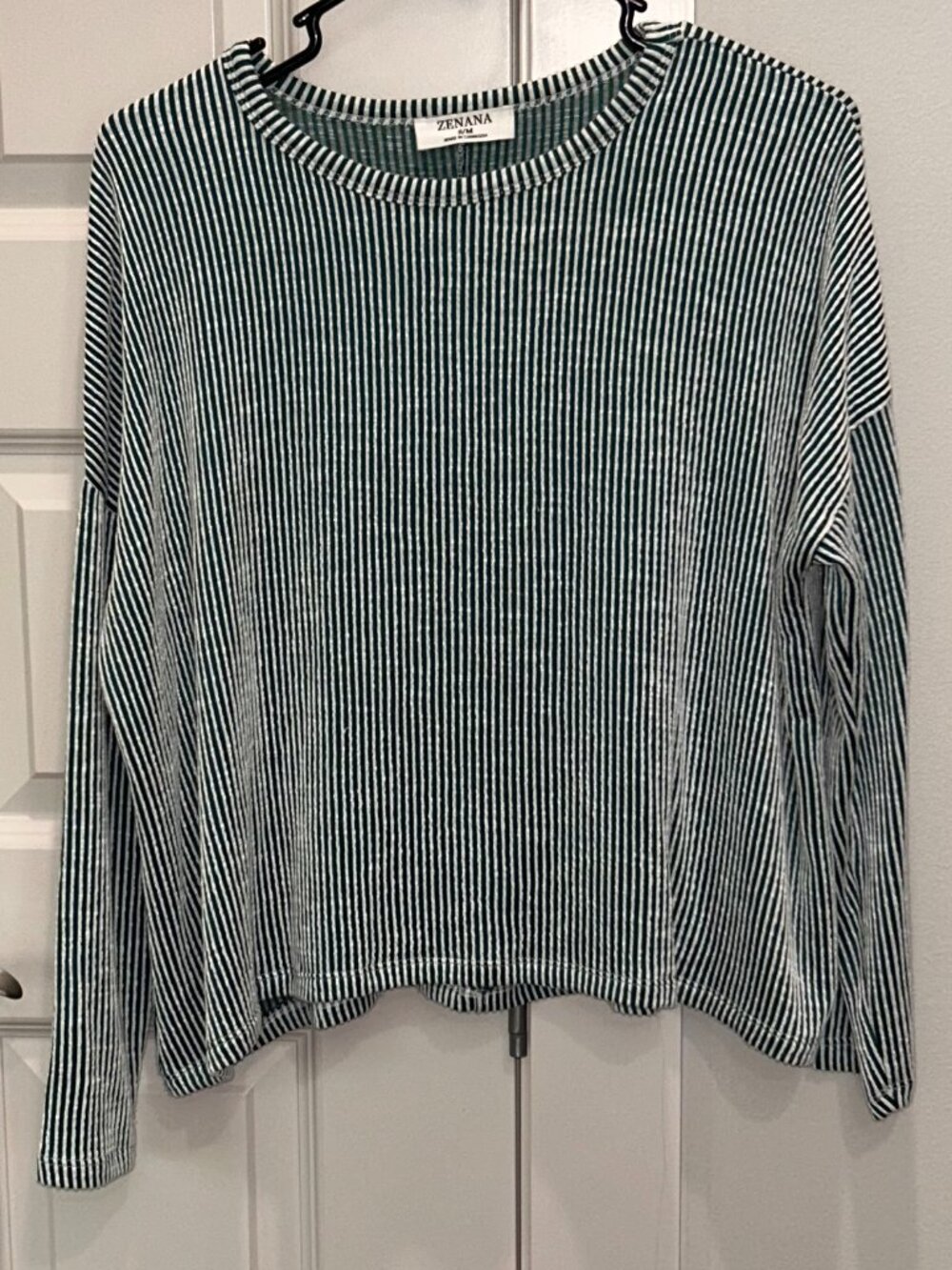 Zenana Raised Rib Top
